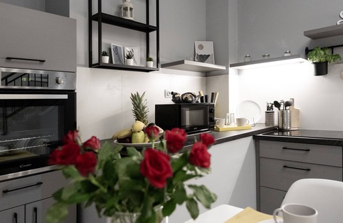 Vozdovac Apartment | Gray Cloud of Sky Point Apartments