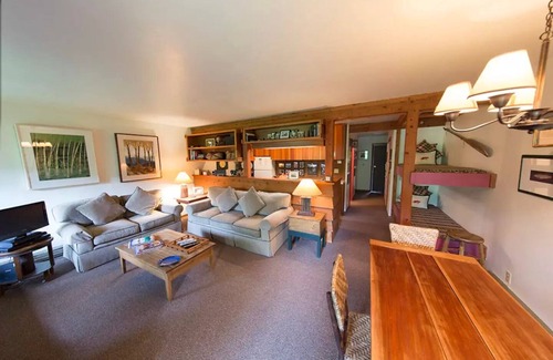 Moose Wilson Road Condo | Great Location, Fishing Themed Condo in Jackson Hole, WY.