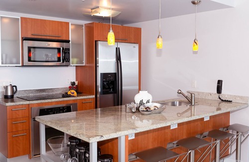 Downtown Miami Condo | Great Value! All Inclusive Monthly Rental-On the Water! Residential Building.