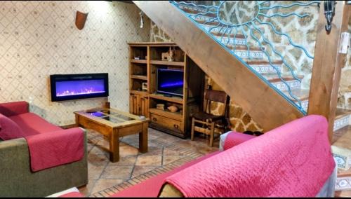 El Tiemblo Villa | GREDOS RURALRUT muy cerca del famoso CASTAÑAR de El Tiemblo y Reserva Natural VALLE DE IRUELAS, alojamiento acogedor con cabina hidromasaje, chimenea eléctrica, calefacción, wifi, cocina