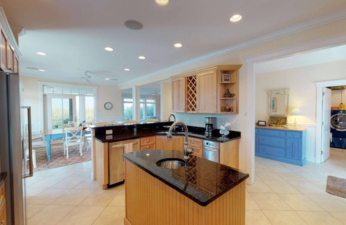 Bald Head Island House | Green Teal - Spacious Oceanfront Home, Beautiful Sunset & Old Baldy Views, Both Clubs, Golf, 7 Decks