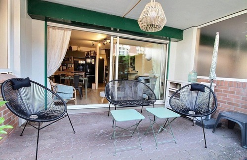 Le Touquet-Paris-Plage Apartment | GREENWICH A02 : Studio close to shops and beach, GREENWICH residence, for 2 to 4 people, in.