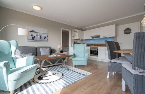 St. Peter-Ording Apartment | Große Brise 4a - Apartment house Deichbude am Strand - 1a location to the main beach