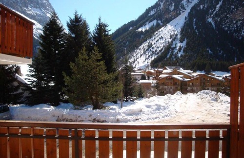 Pralognan-la-Vanoise Apartment | Ground floor, terrace, tv, 23m², Pralognan-la-Vanoise