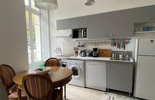 Bagneres-de-Luchon Apartment | Ground floor - Hauseman Building near Thermes