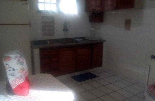 Praia Grande Apartment | Ground floor apartment next to Reis Magos River