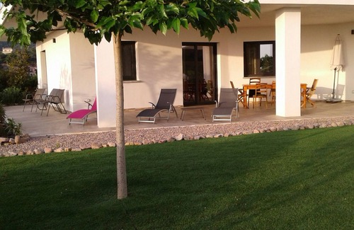 Molini Apartment | Ground floor of villa with sea view