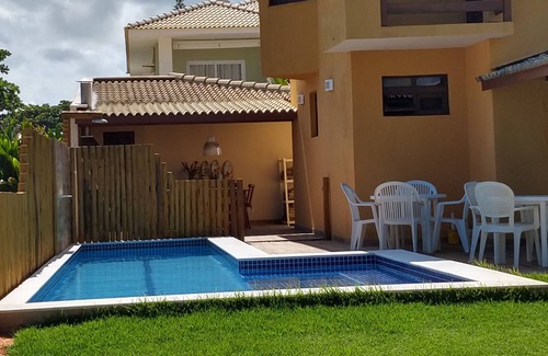 Parafuso House | Guarajuba Home Front Full Sea, Feet in the Sand