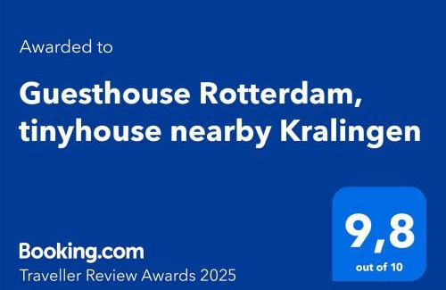 Prins Alexander House | Guesthouse Rotterdam, tinyhouse nearby Kralingen