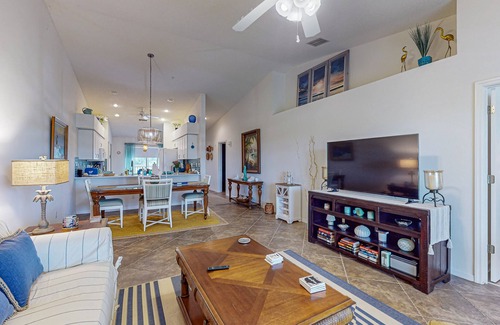 Palmer Ranch Condo | Gulf Course view condo with shared pool, AC, and Internet
