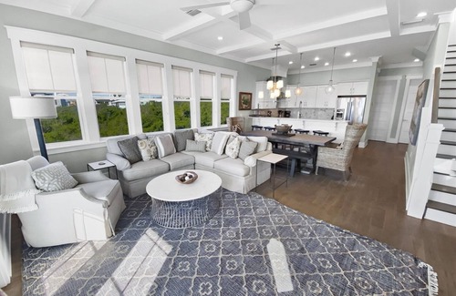 Inlet Beach House | GULF FRONT Inlet Beach Rental+Pool+BIKES + 2 sets Beach Chairs `Mia Vista Mare`
