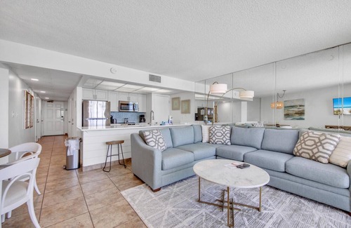 Panama City Beach Condo | ⛵Gulf Front Views-Pools + Hot Tubs-Edgewater 2-805⛵