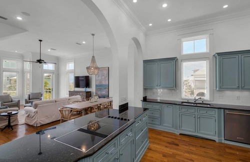 Inlet Beach House | Gulf Views and Private Beach Access Steps to Community Pool and Rosemary Beach Sleeps 12 Wi-Fi