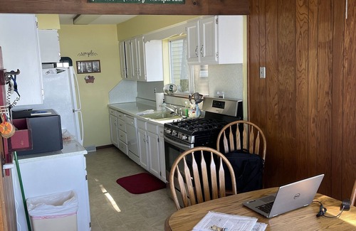 Middleville Cottage | Gun Lake 5-STAR PROPERTY sandy front with full dock and mooring bouy