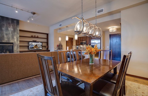Downtown Steamboat Springs Condo | H204A | Luxury Downtown | Close to Shops | Ski Locker at Base