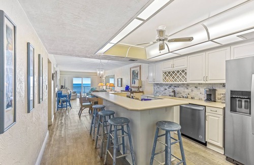 New Smyrna Beach Condo | HA310- Hacienda del Sol 1 Lovely, direct beachfront 2 bedroom 2 bath condo