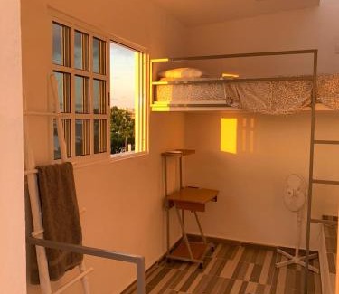 Cancun House | Habitación, Terraza, AC, Wi-Fi