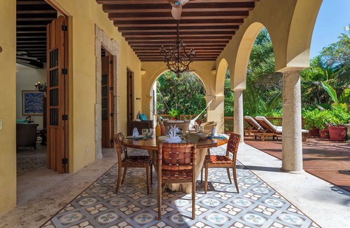 Chacchoben Villa | Hacienda Chekul - Luxury Beach-front Villa w/Private Chef, Pool, AC, in Tulum