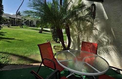 Kihei Condo | Hale Kamaole 133 Ground floor condo, easy access to best beach on Maui!