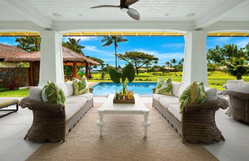 Poipu House | Hale Maia at Kukui ula - Elegant Pool Retreat with Golf Views in Poipu