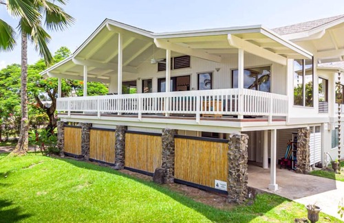 Hanalei Palms House | Hale Ola Kai - a 3br/3ba home a block from the beach in Hanalei