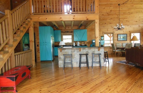 Rising Fawn Cabin | Half Moon Rustic Log Cabin