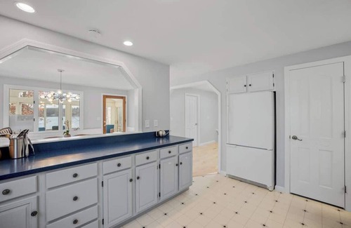 Barnstead House | Halfmoon Lake 4BR Home w Game Room, Deck, Dock!
