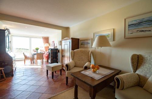 Wittduen Apartment | Haus Kap Hoorn Ferienwohnung Seeblick