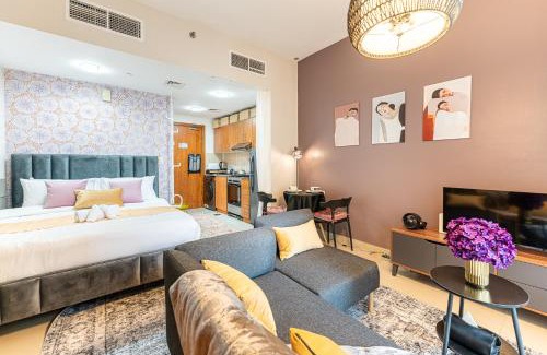 Dubai Production City Apartment | HAVN - Studio in Lakeside IMPZ Near Meaisem Center