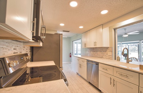 Englewood House | Heated pool/hot tub home on park like setting 1 mile from historic West Dearborn