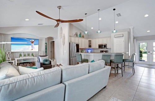 Yacht Club House | Heated Salt Pool,Waterfront,4BR, New Game Room
