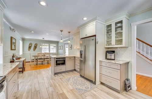 Ludlow House | Heated Saltwater Pool: Riverfront Home in Ludlow