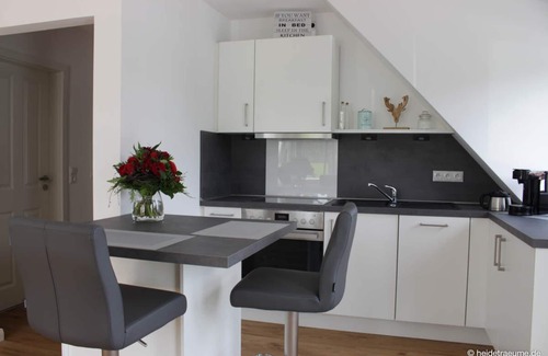 Undeloh Apartment | Heideträume Appartements "Pedalritter", balcony, nature reserve