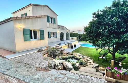 Binixiquer Ski Chalet | Hermosa Villa con Piscina en Binixica