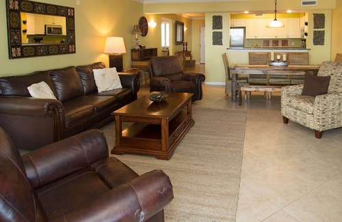 Fort Walton Beach Condo | Heron 604-Watch for Dolphins from your balcony! 3 BR Corner Condo with Views
