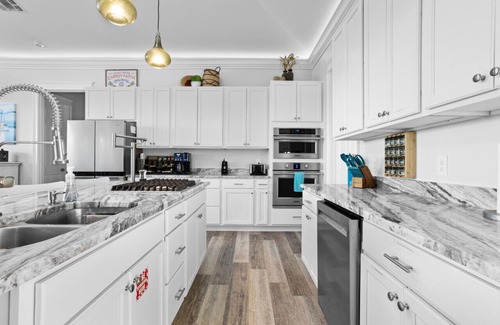 Henderson Point House | Heron Retreat- Heated Private Pool, 2 Min Walk To Beach!