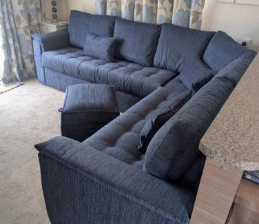 Welton House | Hesket Caravan Park PLOT 42 3 pm check in Can sleep 6 with bed settee No commercial vans allowed