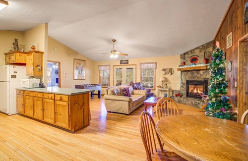 Sautee Nacoochee Cabin | Hibernation Station – One Level Cabin Ideal for Family Vacations