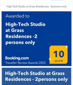 Santo Cristo Apartment | High-Tech Studio at Grass Residences -2 persons only, Quezon City