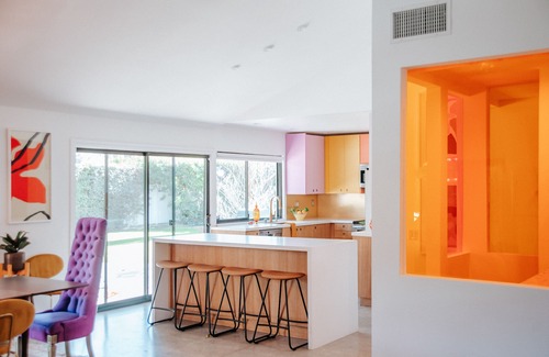 Sonora Sunrise House | Highball House with private pool, spa, firepit & artful designer interior