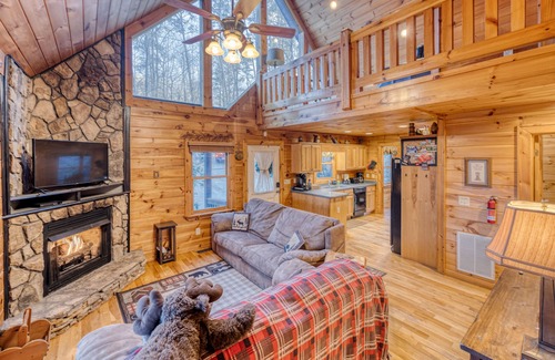 Blue Ridge Ski Chalet | Hillside Chalet-HotTub-Billard-FirePit-5 min to BR