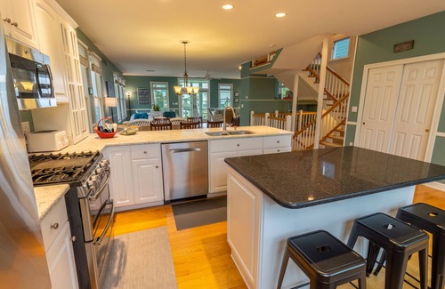Michigan City House | Hilltop Beachwalk Resort Beauty for 23 guests!