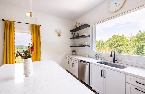 Dickerson Road House | Hilltop Colonial with views, hot tub & pool