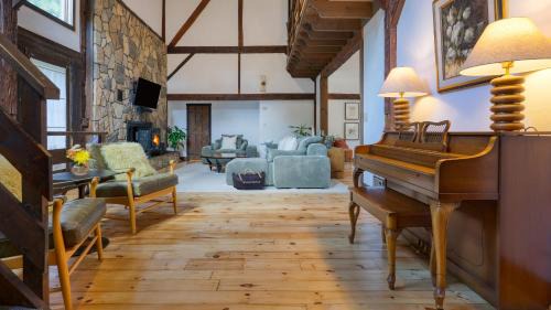 Clinton Corners House | Historic Barn Retreat w Pool Pond Views Longview Pond Lodge by AvantStay