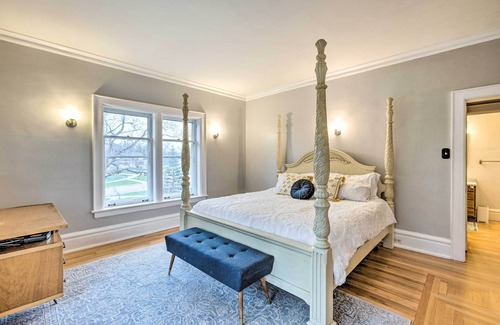 Cadillac House | Historic Cadillac Home: Walk to Lake & Downtown!