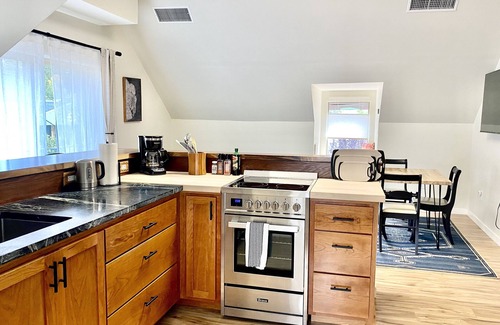 Mount Shasta House | Historic Central Renovated Modern and Spacious Stone House with Mt. Shasta Views
