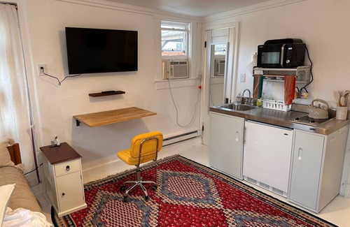 West University Apartment | Historic Dillinger Studio. Walking to university and downtown, Pet friendly.
