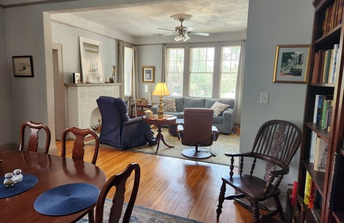 Parkside Apartment | Historic first floor apartment on beautiful Daffin Park, 30-day minimum lease.