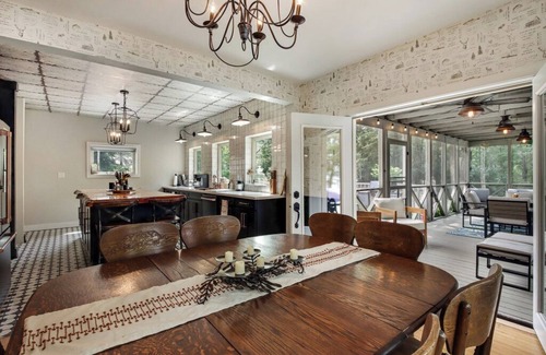 Stone Lake House | Historic Lake Front Home w/150' lake front on pristine Stone Lake walk to town