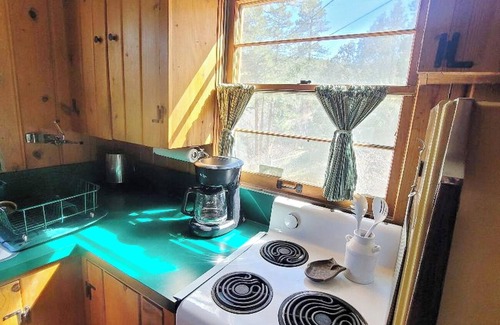Estes Park Cabin | "Historic Mountainside Cabin At Braeside" Pet friendly.